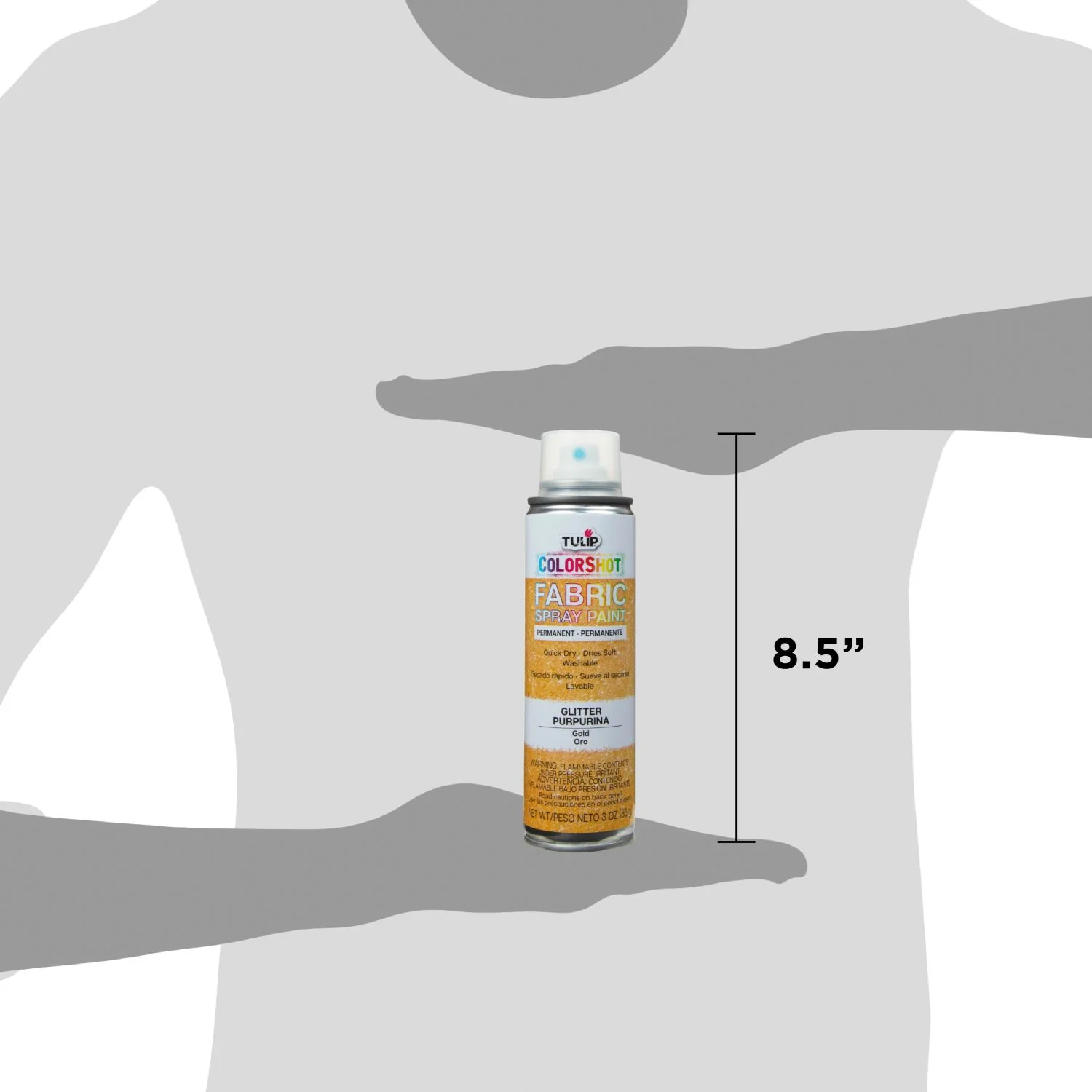 ColorShot Gold Glitter - Image 7