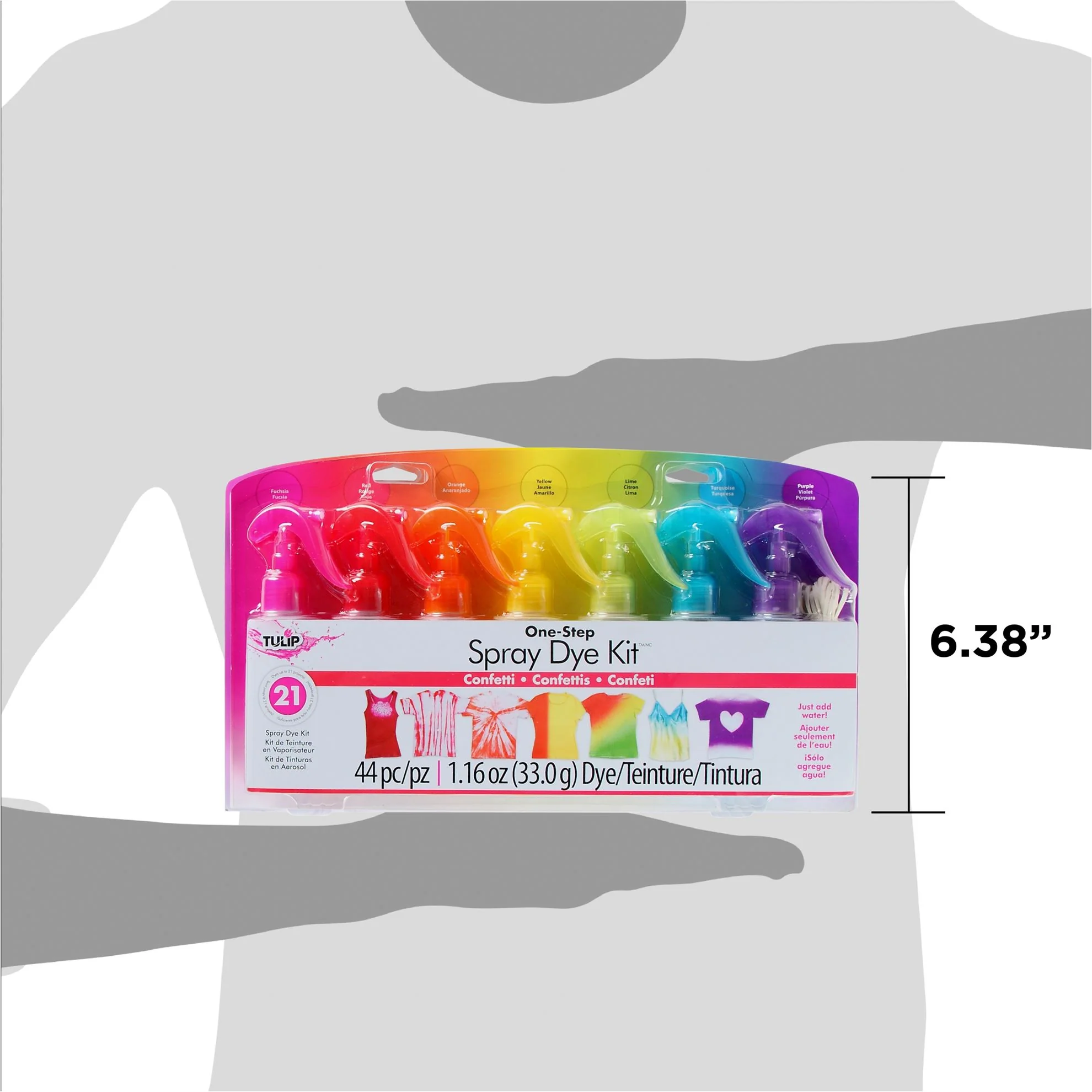 Tulip Confetti 7-Color Spray Dye Kit - Image 5