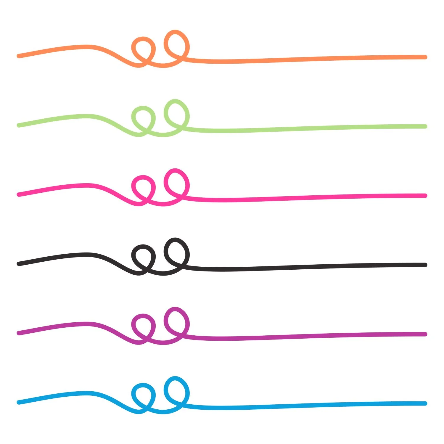 Tulip Graffiti Bullet-Tip Fabric Markers Neon 6 Pack - Image 4