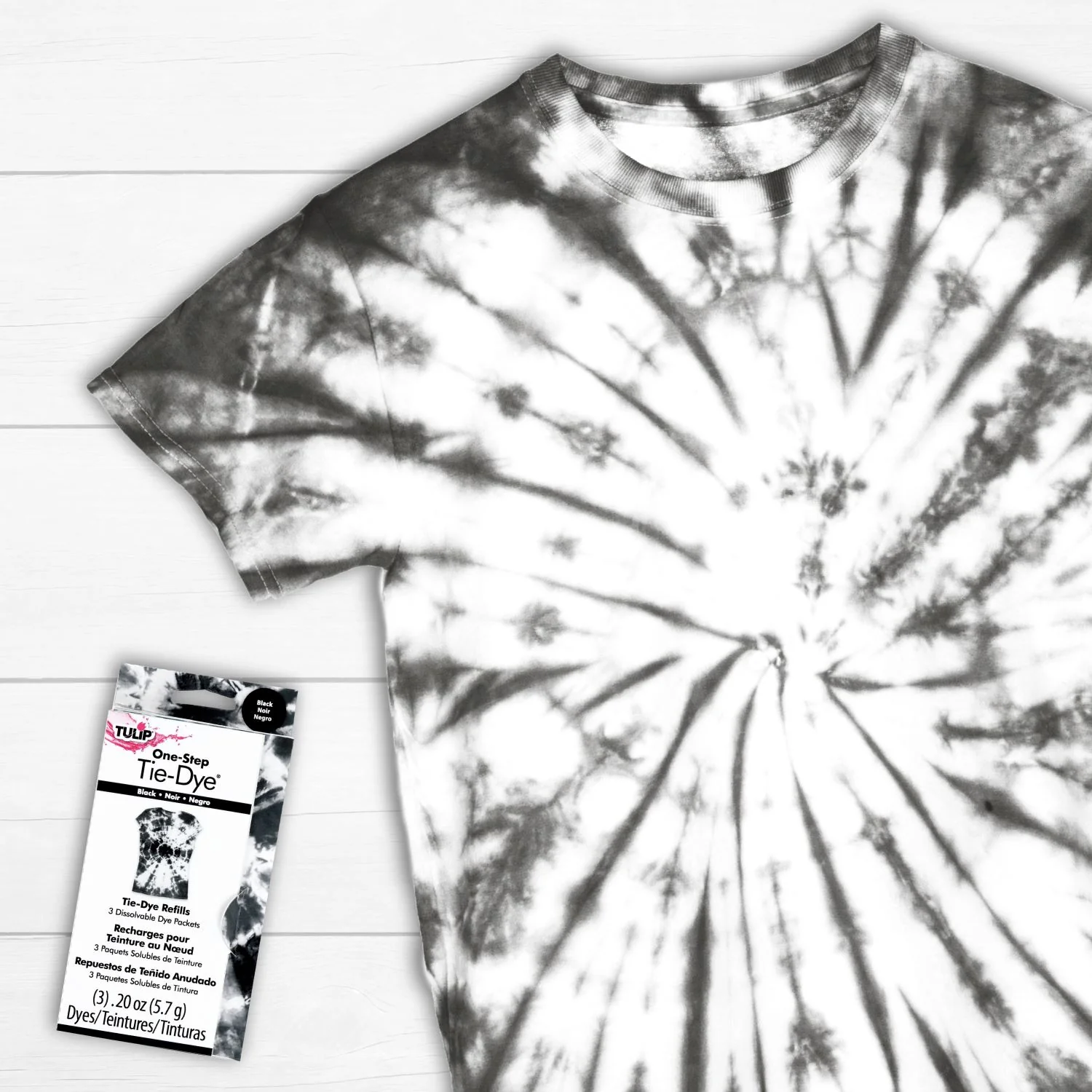 Tulip One-Step Tie-Dye Refills Black - Image 6