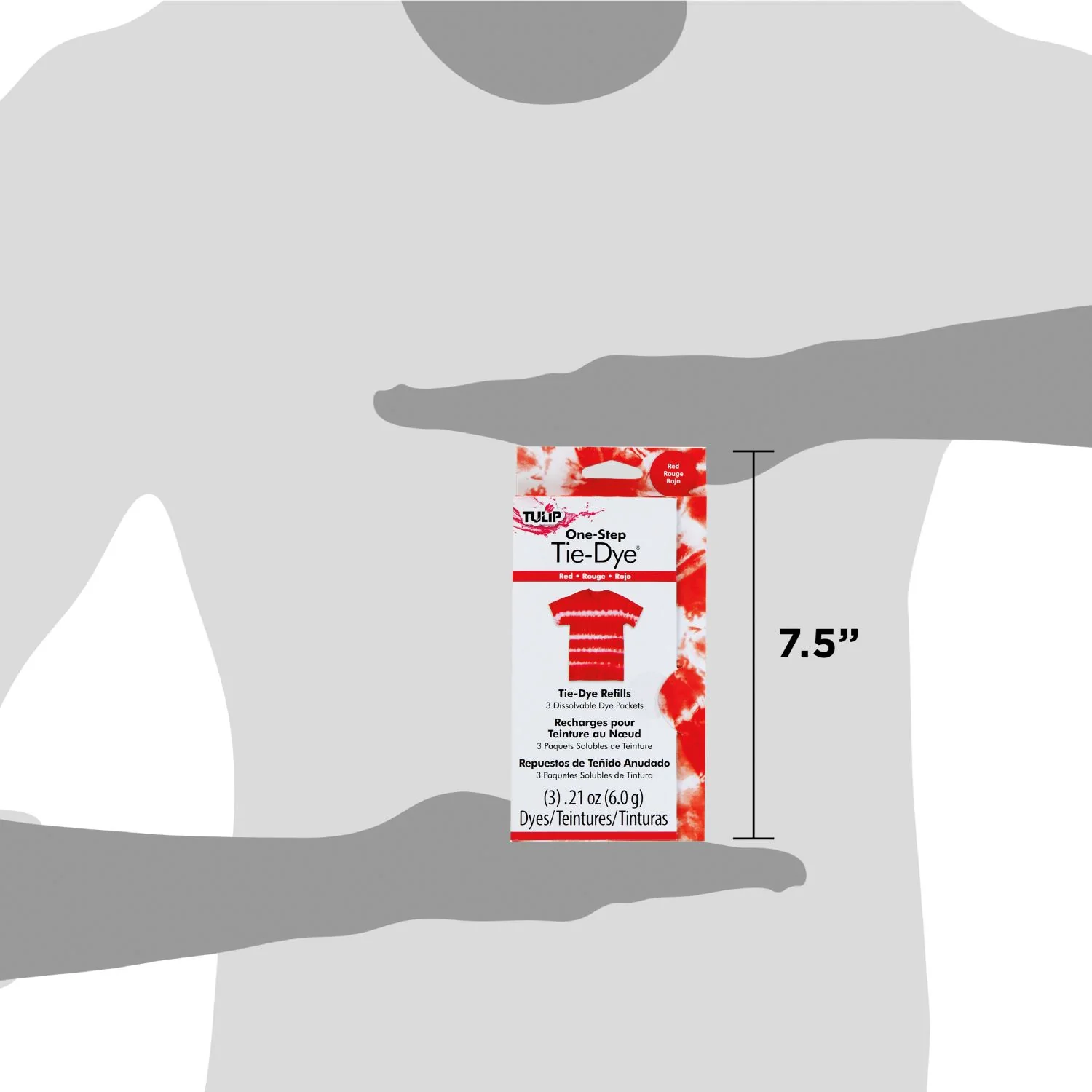 Tulip One-Step Tie-Dye Refills Red - Image 9