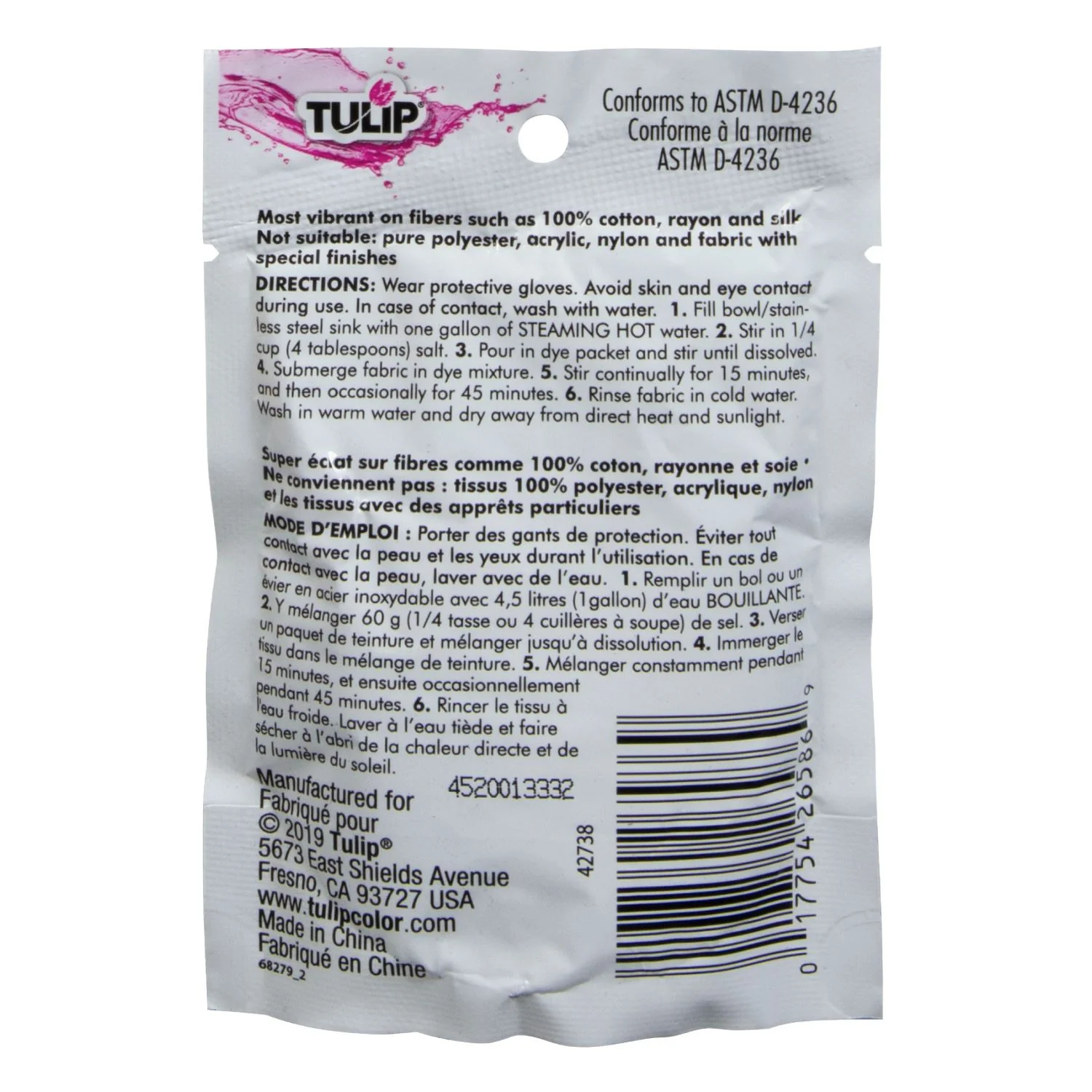 Tulip Permanent Fabric Dye Royal Blue - Image 7