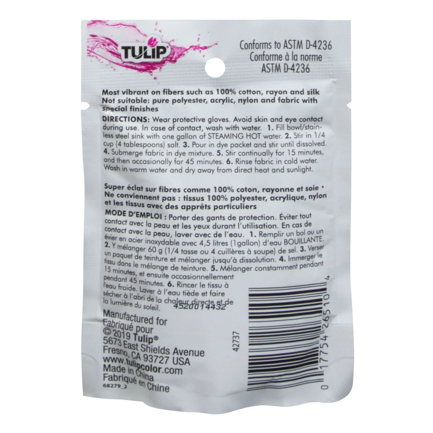 Tulip Permanent Fabric Dye Sunshine - Image 7